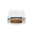 Adaptador DVI-I 24+5 macho a VGA hembra / Blanco / Cablexpert a-dvi-vga