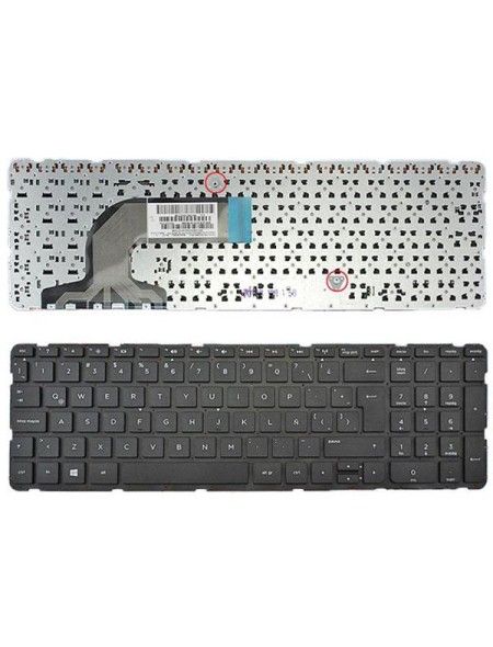 Teclado compatible para portátil HP Pavilion 15-e /15-n / Hp 250 g3/ negro flame win8 sin marco