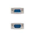 Cable serie rs232 db9 macho a db9 hembra 1.8m / Nanocable 10.14.0202