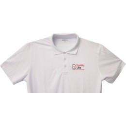 Polo Técnico Quality Like Blanco - Talla M