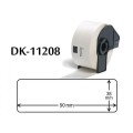 Etiquetas Original Brother DK11208  38x90 mm  Negro sobre Blanco