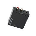 Adaptador de audio optico Toslink a 2 Rca con alimentacion / NB1396 / Negro / One+