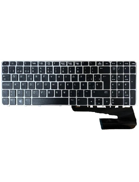 Teclado compatible para portátil HP Probook 755 G3 / 850 G3 / 850 G4 / ZBOOK 15U G3 G4 / Negro