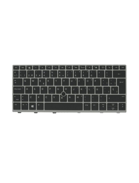 Teclado compatible para portátil HP Elitebook 830 G5 / 830 G6 / Marco Plata