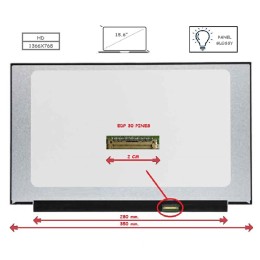Pantalla para portátil LED 15.6