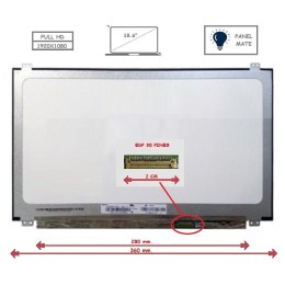 Pantalla para portátil LED 15.6