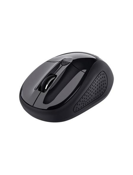 Raton Inalambrico Trust Basics / 1600 Dpi / 4 Botones / Ambidiestro / Negro / 24658