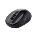 Raton Inalambrico Trust Basics / 1600 Dpi / 4 Botones / Ambidiestro / Negro / 24658