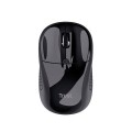 Raton Inalambrico Trust Basics / 1600 Dpi / 4 Botones / Ambidiestro / Negro / 24658