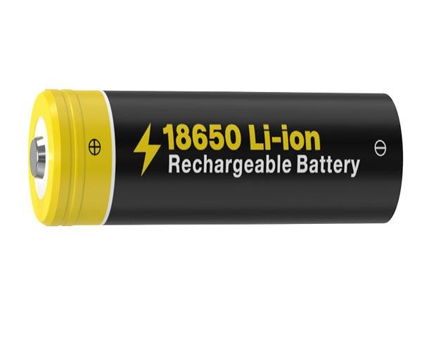 Bateria de litio recargable Icr 18650 / 2600mAh / 3.7 V / Negro / NR9288 /  One+
