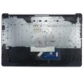 Top case + Teclado compatible para portátil HP 17-BS / 17-BY Negro brillo Intro horizontal