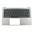 Top case + Teclado compatible para portátil HP 840 G7 / 840 G8 Plata