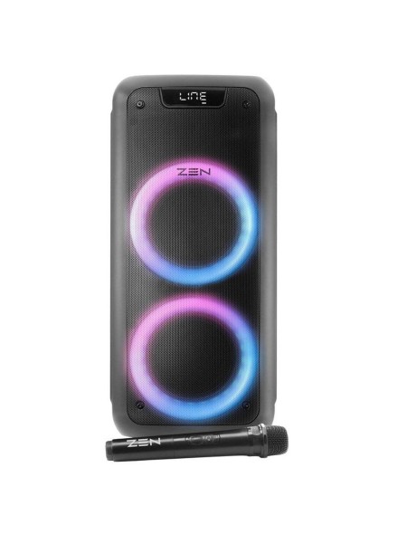 Altavoz Bluetooth 5.0 ZEN PHOENIX / 250W PMPO / Iluminacion RGB / FM / Micro SD / 1x Microfono inalambrico / 3600Mah