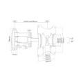 ÷ Soporte de pared orientable approx para pantalla de 17