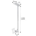 ÷ Soporte de techo omb hisolution orientable vert. +-20? giro 190? vesa?50/ 75/ 100/ 200 max 20kg colo