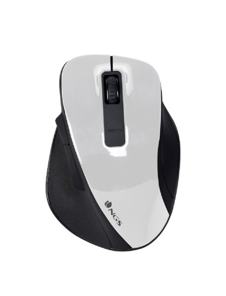 ÷ Mouse ngs wireless bow white 1200dpi 2.4ghz nano receptor usb color blanco