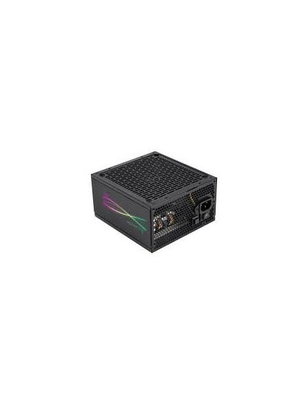 ÷ Fuente de alimentacion modular aerocool 550w lux pro certificado 80+ bronze apfc vent. 14cm rgb