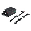 ÷ Fuente de alimentacion modular aerocool 650w lux pro certificado 80+ bronze apfc vent. 14cm rgb