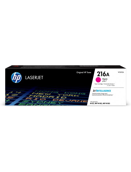 ÷ Tóner original hp w2413a 216a magenta 850 páginas
