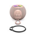 ÷ Altavoz bluetooth portable hama ball shape 5w iluminacion led tws bateria 10h manos libres color ros