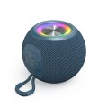 ÷ Altavoz bluetooth portable hama ball shape 5w iluminacion led tws bateria 10h manos libres color azu