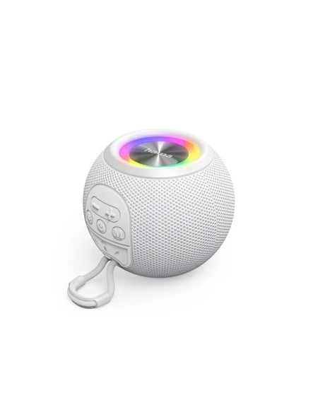 ÷ Altavoz bluetooth portable hama ball shape 5w iluminacion led tws bateria 10h manos libres color bla