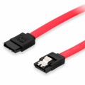 ÷ Cable serial ata equip 0.5m con clip de seguridad 111800