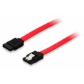 ÷ Cable serial ata equip 0.5m con clip de seguridad 111800