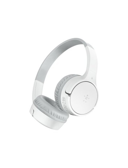 ÷ Headset bluetooth belkin aud002btwh soundform mini kids color blanco