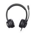 ÷ Headset trust hs-150 25333 jack 3.5mm microfono plegable diadema ajustable