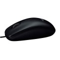 Raton óptico USB Logitech M90 / 1.000dpi / Negro - Gris  910-001793