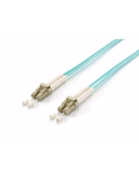 ÷ Cable fibra optica om3 duplex libre halogenos lc/lc 50/125u 1m equip ref. 255411