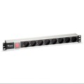 ÷ Regleta alimentacion aluminio rack 19