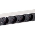÷ Regleta alimentacion aluminio rack 19