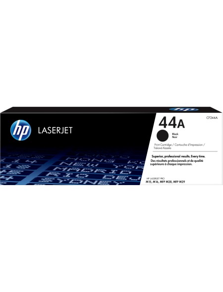 ÷ Tóner original hp cf244a negro 44a 1.000 páginas