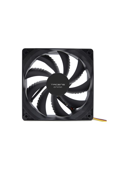 ÷ Ventilador interno tacens anima af12x2 12x12 14db fluxus bearing air-guide bajo ruido pack 2 negro