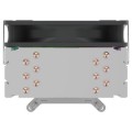 ÷ Ventilador con disipador para cpu unyka unycool h60 argb 9 aspas 120mm compatible todo intel + am4