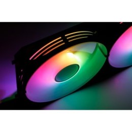 ÷ Kit 3xventilador interno abysm arclight 2.0 argb black conexion en serie