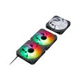 ÷ Kit 3xventilador interno abysm arclight 2.0 argb black conexion en serie